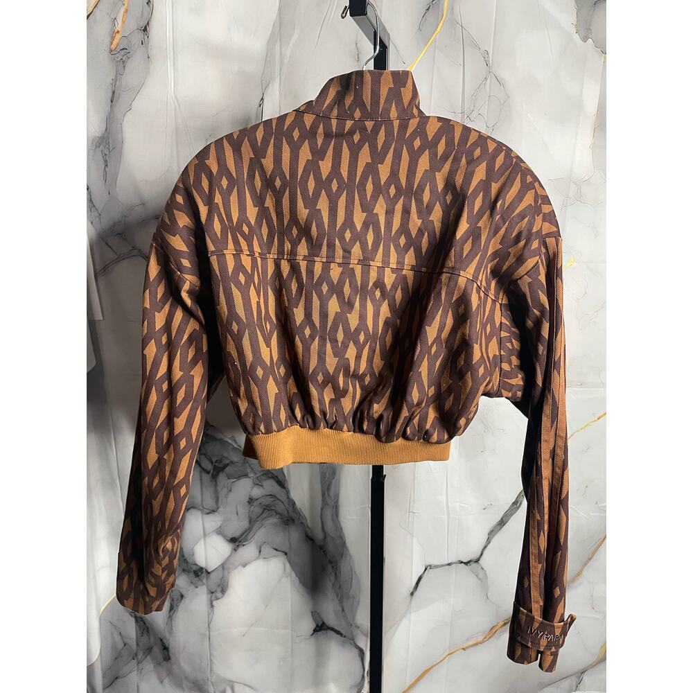 Adidas X Ivy Park Crop Monogram Size Large - Picture 2 of 3